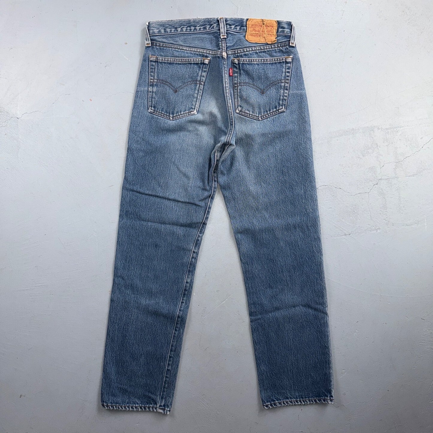 Levis 501 Vintage 80s Redline Selvedge USA XX Jeans Light Wash 29x32 Act 28x29