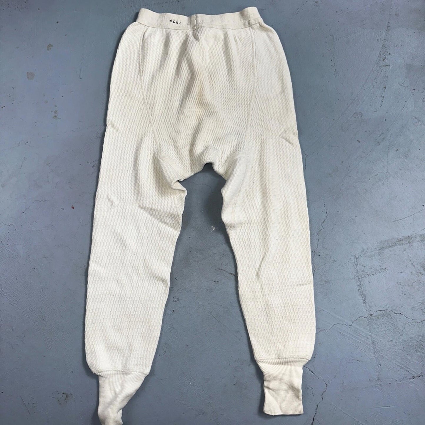 VTG J. C. Penny 100% Cotton Pants Thermal Underwear 30 1950s 1960s Rockabilly