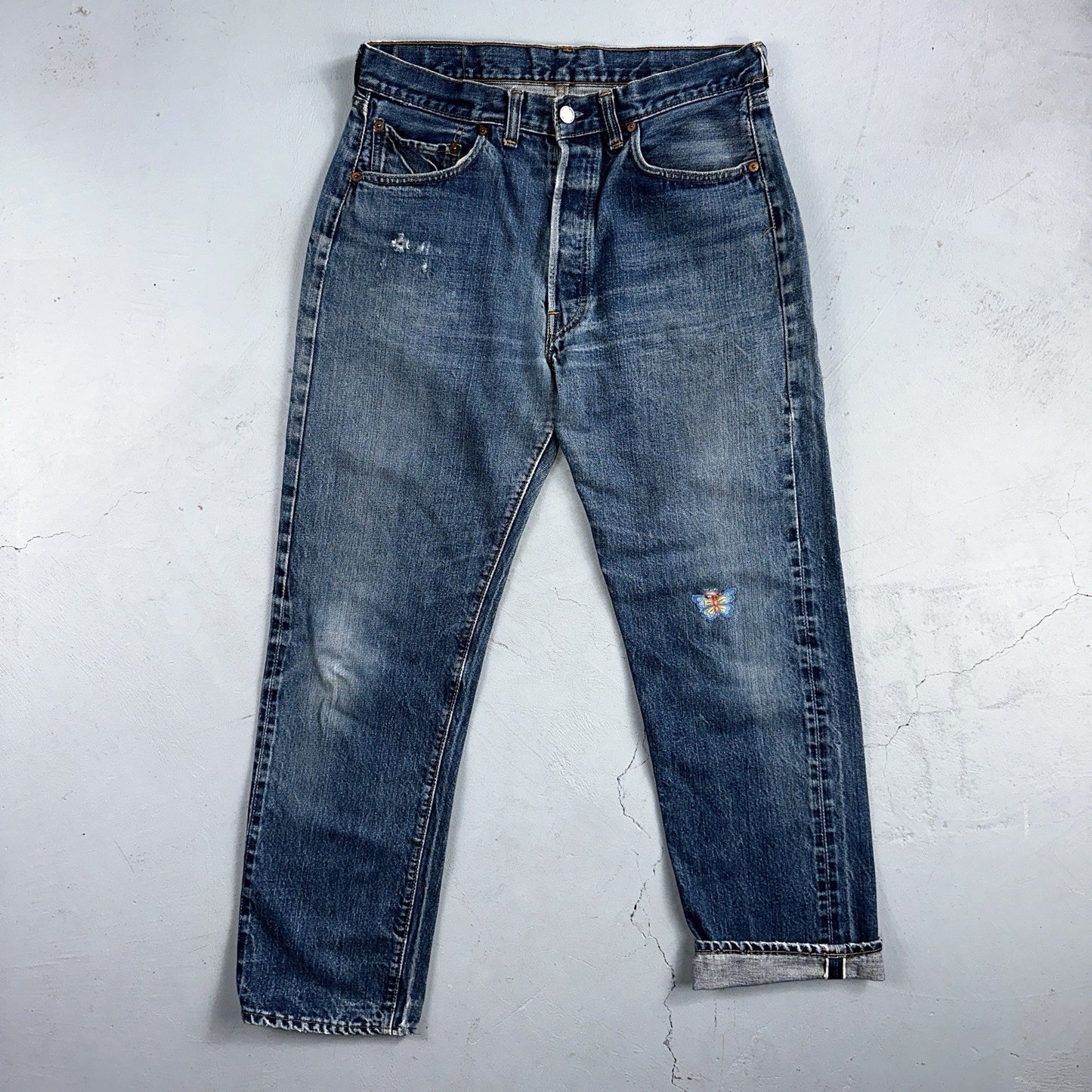 Levis 501 Big E Vintage 60s Redline Selvedge USA XX 1960s Jeans 66 Act 30x28