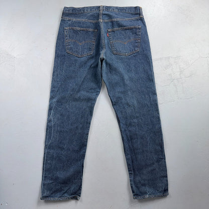 Levis 501 Vintage 80s USA XX Straight Leg Jeans Blue Dark Wash 40x34 Act 36x30