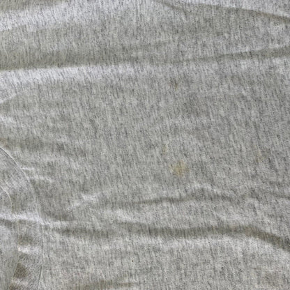 Blank 90s Vintage T Shirt Basic Lot 80s Single Stitch Thrashed Hanes Grey