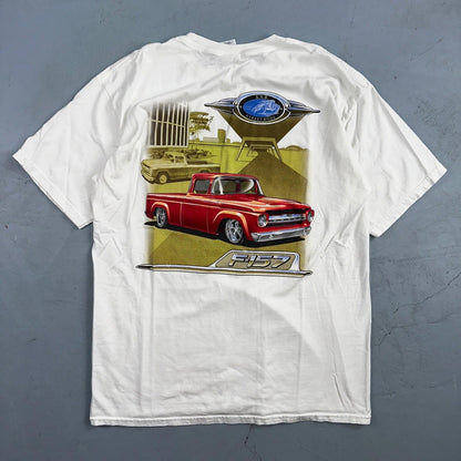 Portland Street Rods F157 VTG T Shirt Pick Up Trucks Oregon Farm Classic Y2K