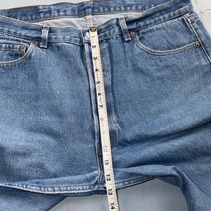 Levis 501 Vintage 80s USA XX Straight Leg Jeans Blue Light Wash 40x33 Act 38x29