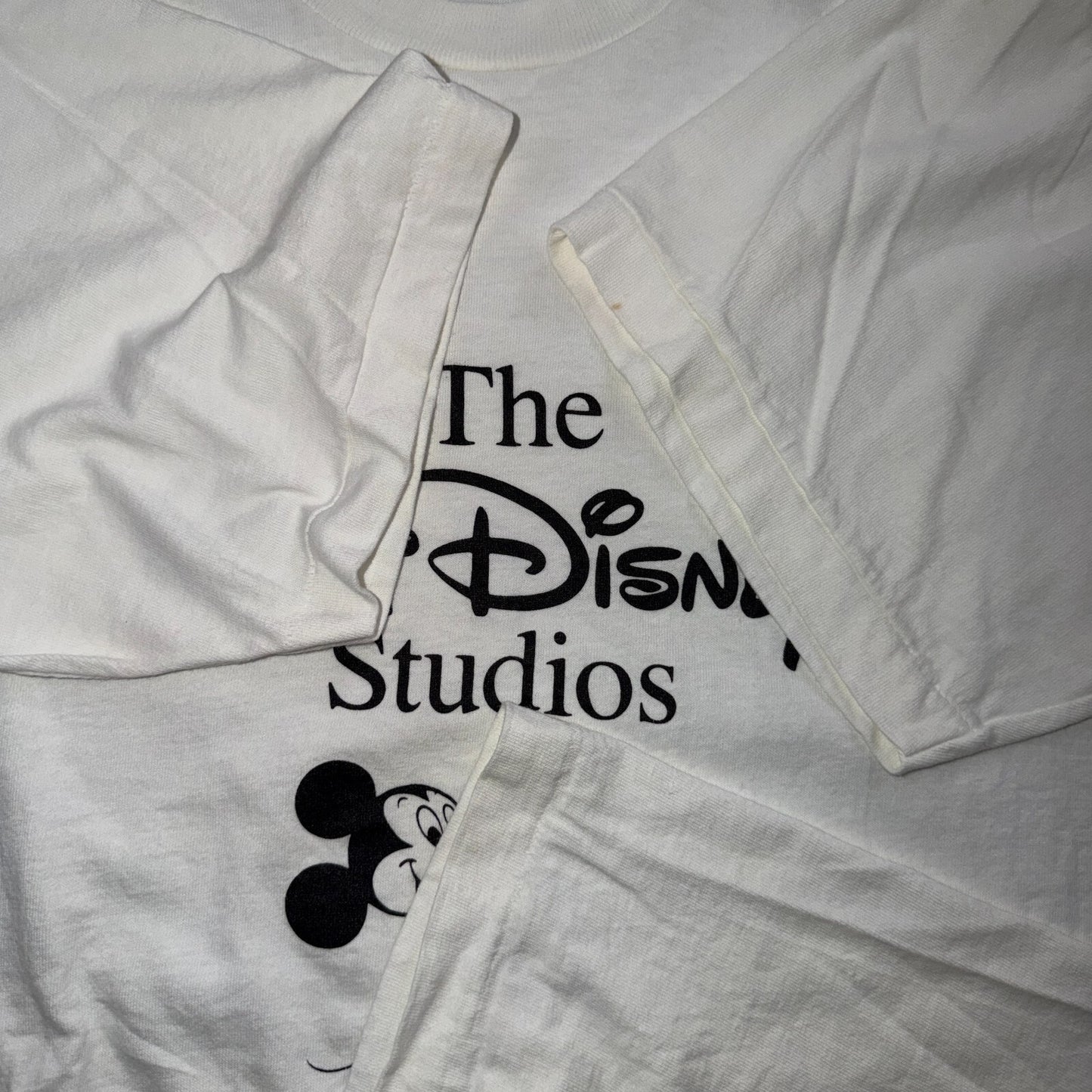 Disney Walt Mickey Mouse Studios World VTG T Shirt 80s XL USA Graphic Cute Tee