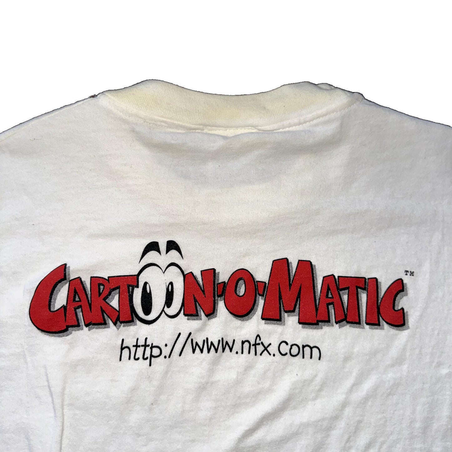 Cartoon-O-Matic Vintage T Shirt 90s nFX Cartoon Network Anime Rap TV Movie RARE