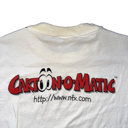 Cartoon-O-Matic Vintage T Shirt 90s nFX Cartoon Network Anime Rap TV Movie RARE