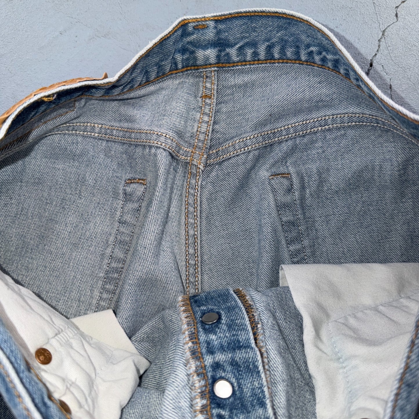 Levis 501 Vintage 90s USA XX Straight Leg Jeans Blue Light Wash 36x32 Act 33x27