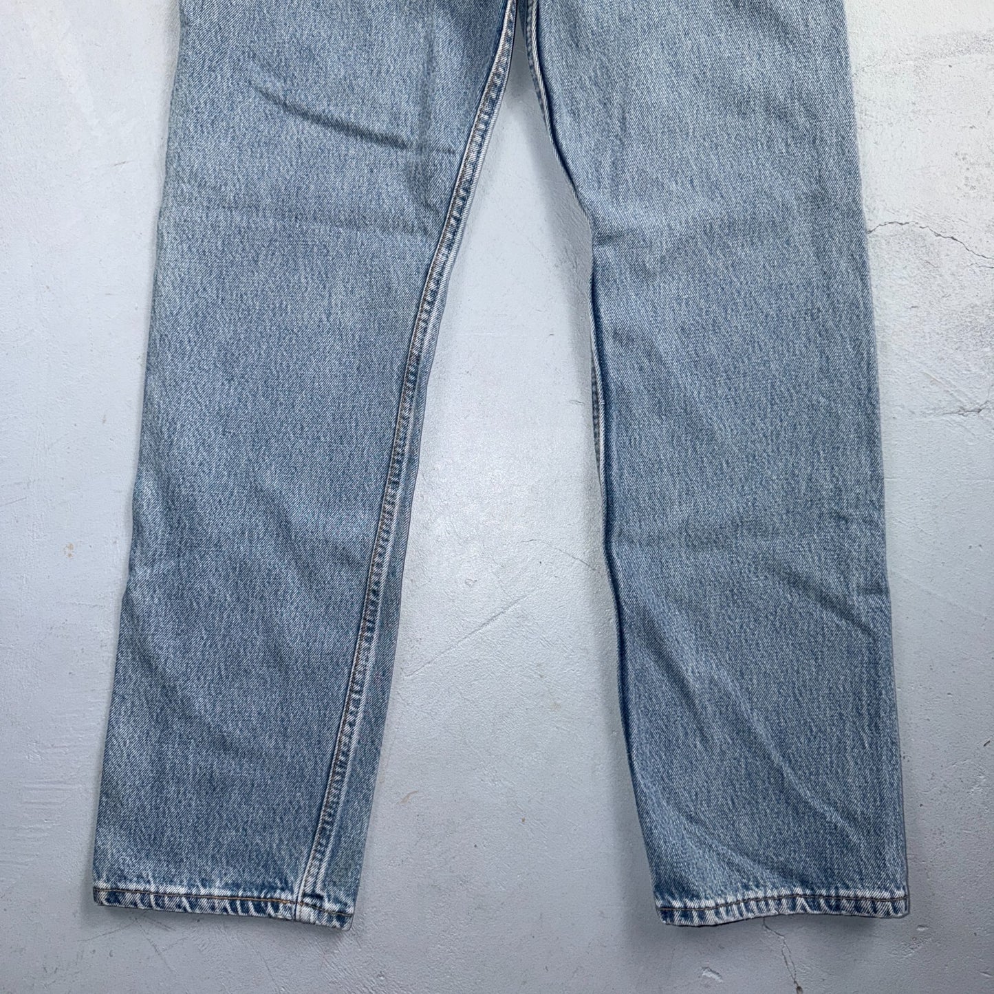 Levis 501 Vintage 90s USA XX Straight Leg Jeans Blue Light Wash 29x30 Act 27x29