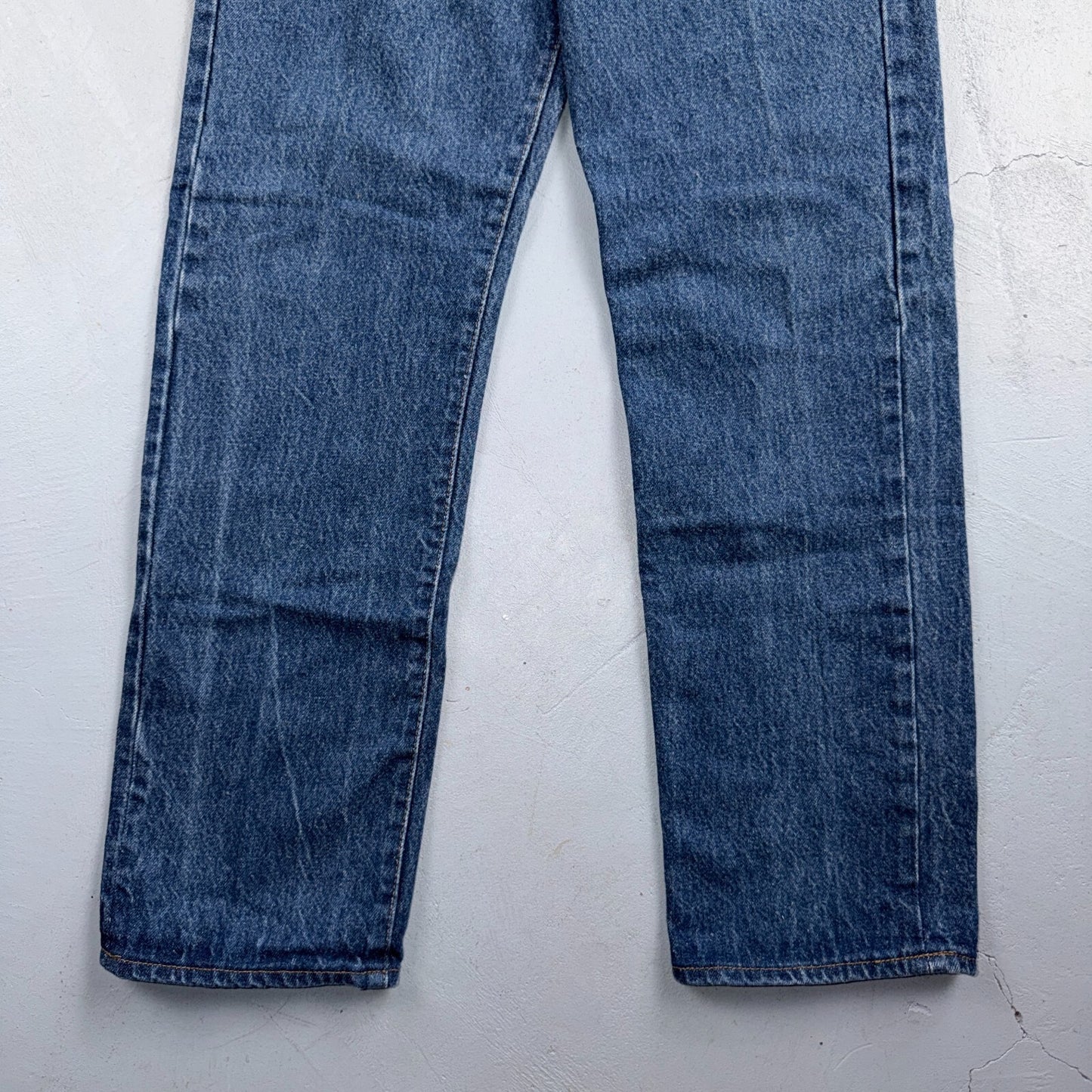 Levis 501 Vintage 80s USA XX Straight Leg Jeans Blue Med Wash 30x32 Act 26x28