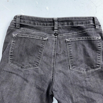Prana Women's Size 2/26 Black Skinny Dark Wash Cotton Blend Stretch Denim Jeans