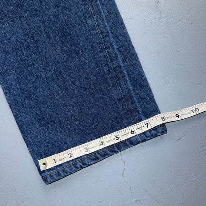 Levis 501 Vintage 80s USA XX Straight Leg Jeans Blue Dark Wash 36x30 Act 33x26