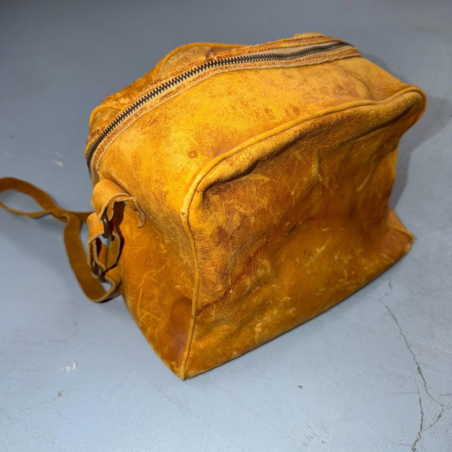 VTG 1940s Vogue California Suede Bag Purse Leather Rockabilly 40s 50s Western