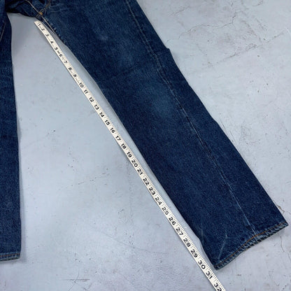Levis 501 Vintage 80s Redline Selvedge USA XX Jeans Dark Wash 27x34 Act 25x31