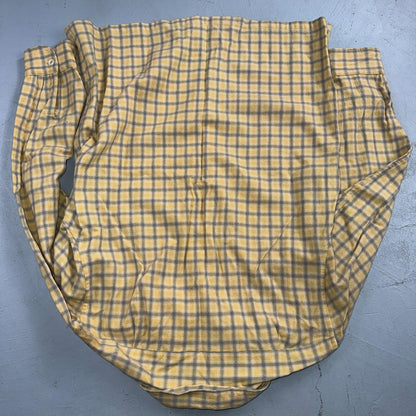 Pendleton VTG 1960s Loop Collar Board Shirt Wool Plaid Flannel Shirt Checker