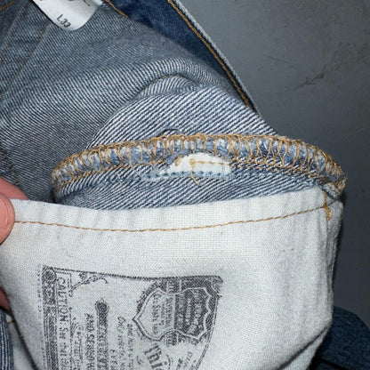 Levis 501 Vintage Y2K XX Straight Leg Jeans Blue Med Wash 35x33 Act 34x29