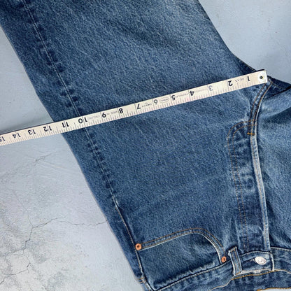 Levis 501 Vintage 80s USA XX Straight Leg Jeans Blue Light Wash 33x33 Act 31x30