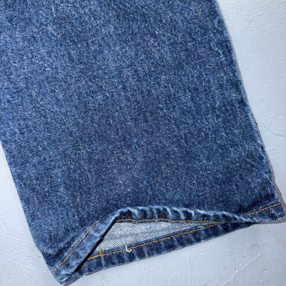 Levis 501 Vintage 80s USA XX Straight Leg Jeans Blue Dark Wash 36x30 Act 33x26