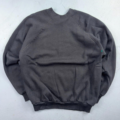 Vtg 90s USA Tultex Sweatshirt 1990s Blank Blank Simple Basic Crewneck Jumper