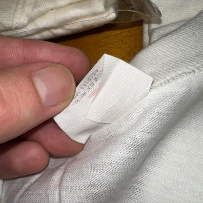 1960s Hanes Vintage White Blank T Shirt Mens Rockabilly Lot Of 6 Pack 60s 50s
