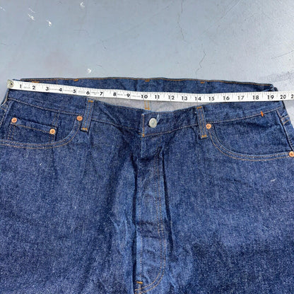Levis 501 Vintage 80s USA XX Straight Leg Jeans Blue Dark Wash 46x30 Act 40x27