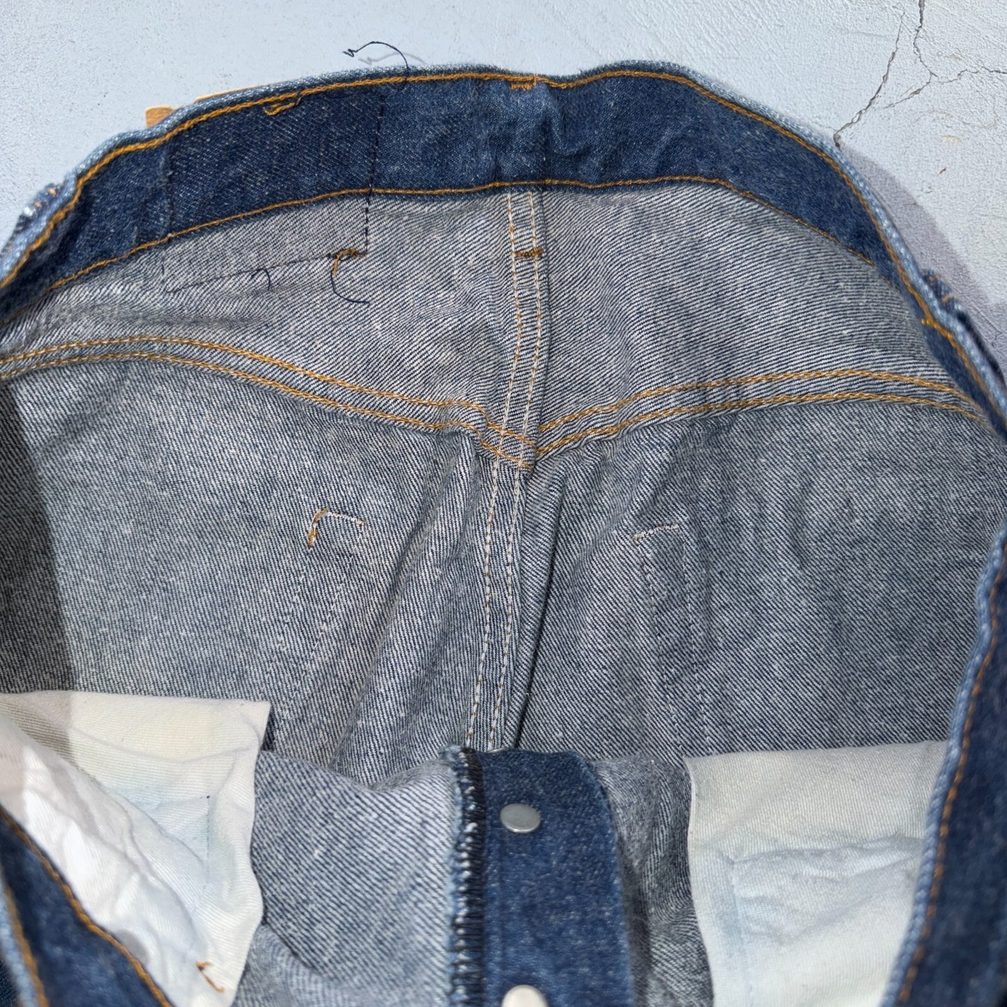 Levis 501 Vintage 80s USA XX Straight Leg Jeans Blue Dark Wash 36x34 Act 33x33