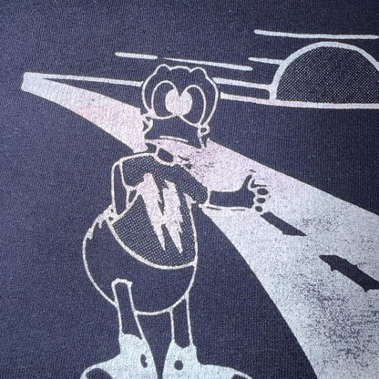 VTG 1970s Road Ducks T Shirt Ducked 70s 80s Southern Rock Band Music 3D Emblem