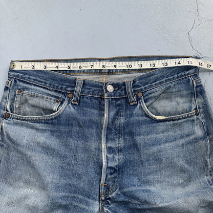 Levis 501 Big E Vintage 60s Redline Selvedge USA XX 1960s Jeans 66 Act 31x30