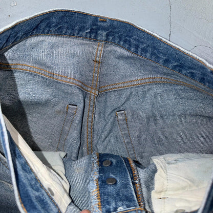 Levis 501 Vintage 80s Redline Selvedge USA XX Jeans Light Wash 33x34 Act 30x30