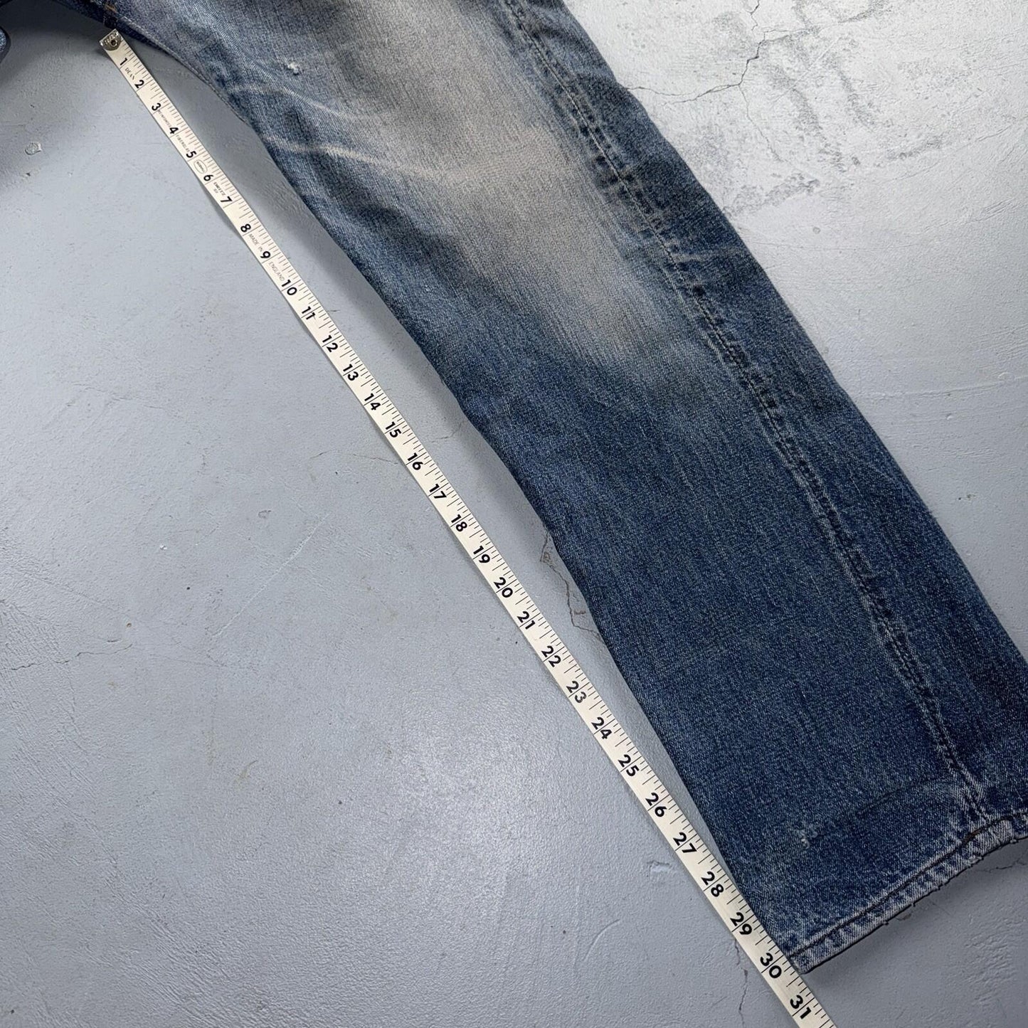 Levis 501 Big E Vintage 60s Redline Selvedge USA XX 1960s Jeans 66 Act 31x30