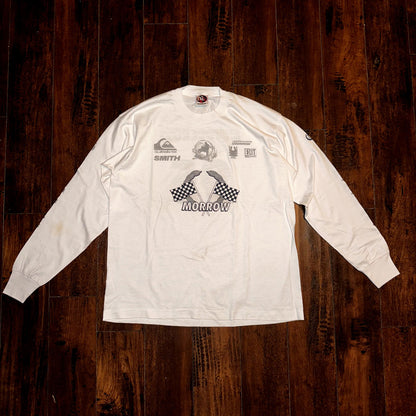 Morrow Vintage T Shirt Snowboard Exit Smith Quicksilver Racing Motorcross 90s