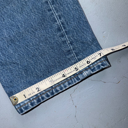 Levis 501 Vintage 90s USA XX Straight Leg Jeans Blue Med Wash 30x32 Act 28x30