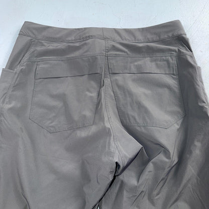 Arcteryx Performance Lefroy Pants 36 Pockets Lightweight Nylon Hiking Gamma Grey