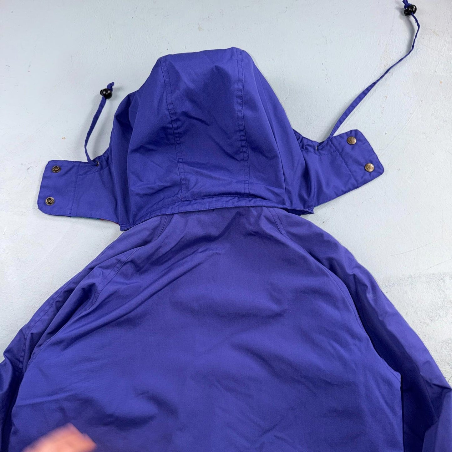 Eddie Bauer Women’s Parka Jacket Coat Blanket Lined Size M Vintage 90s Purple
