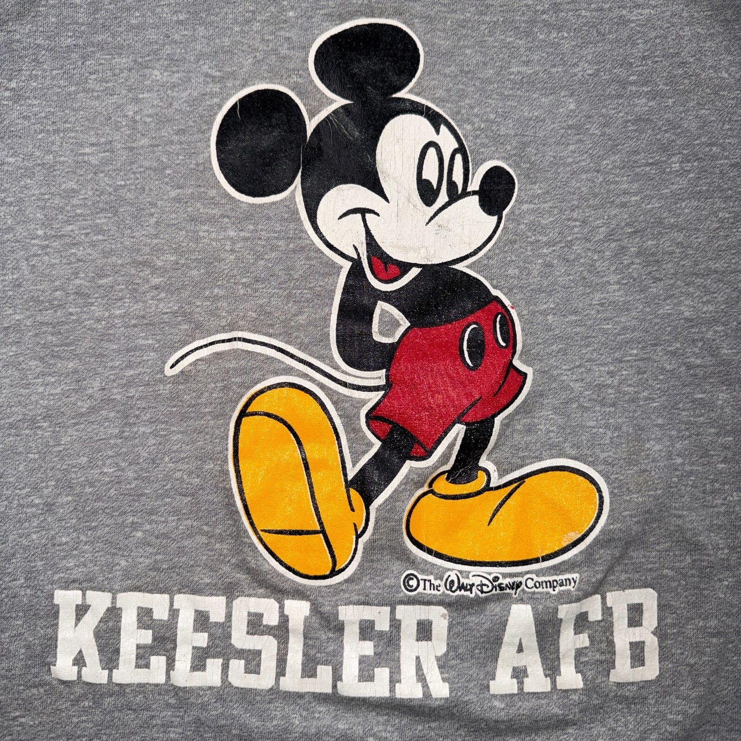 Champion 80s Disney Mickey Mouse VTG T Shirt Single Stitch 1980s USA Keesler AFB