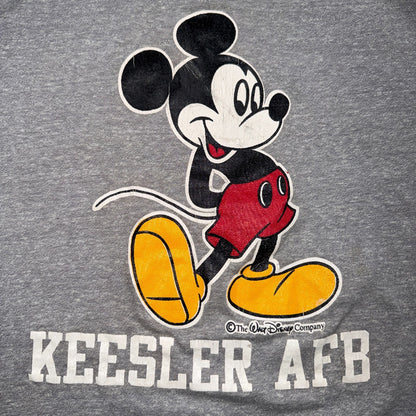 Champion 80s Disney Mickey Mouse VTG T Shirt Single Stitch 1980s USA Keesler AFB