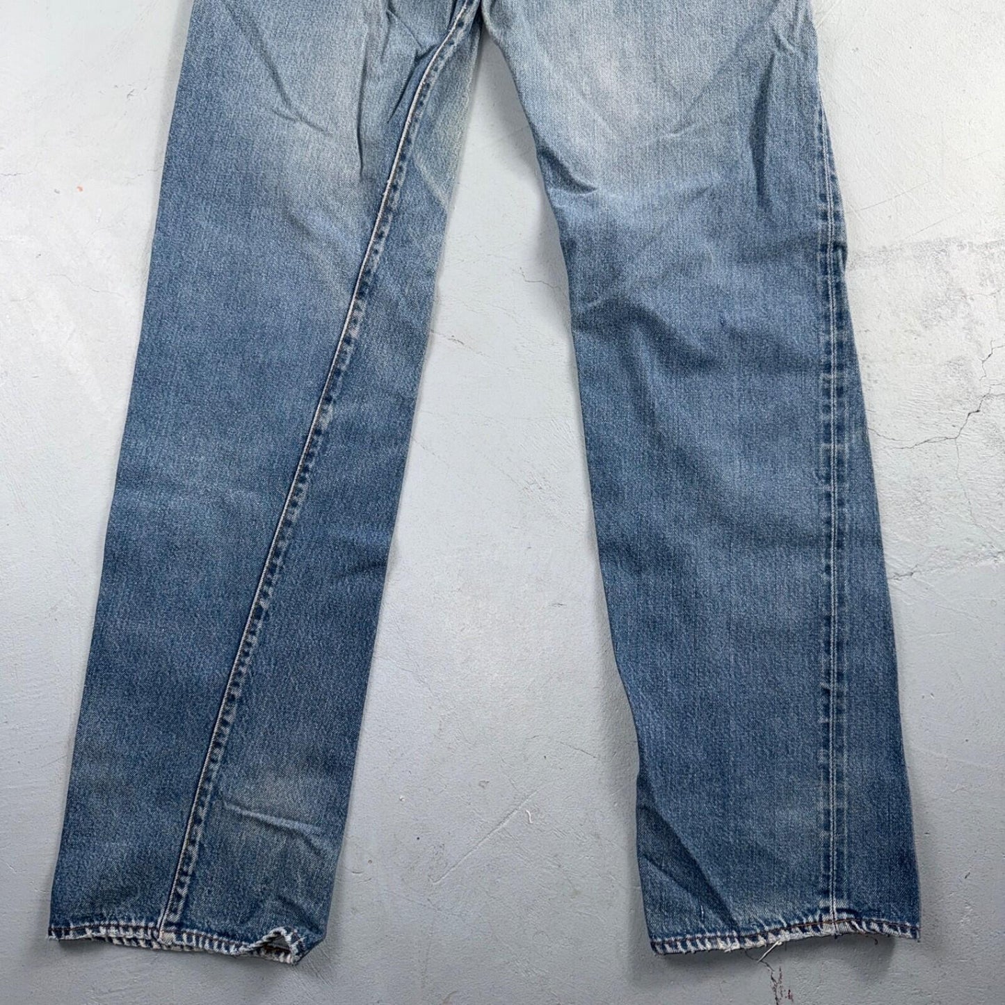 Levis 501 Vintage 80s Redline Selvedge USA XX Jeans Light Wash 34x38 Act 31x33