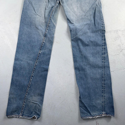 Levis 501 Vintage 80s Redline Selvedge USA XX Jeans Light Wash 34x38 Act 31x33