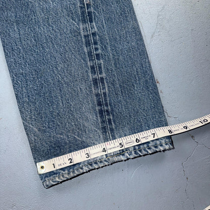 Levis 501 Vintage 70s SS Redline Selvedge USA Jeans Light Wash 36x34 Act 34x30