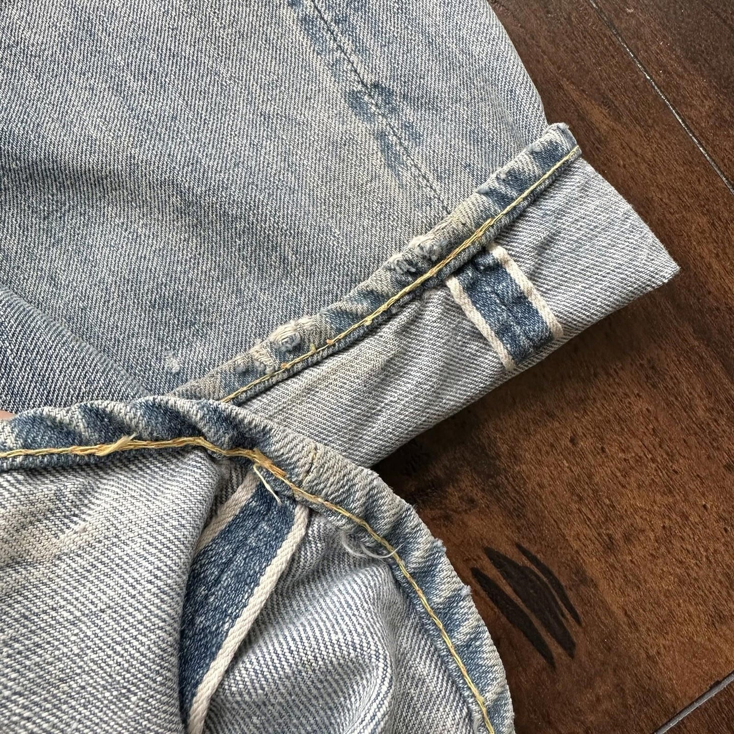 Levis 501 XX Big E True Vintage 50s Redline Hidden Rivets Jeans 1950s 60s 26x26