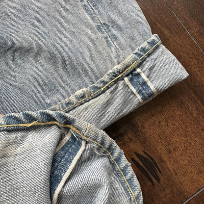 Levis 501 XX Big E True Vintage 50s Redline Hidden Rivets Jeans 1950s 60s 26x26