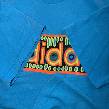 Adidas Fifa Soccer Ball Single Stitch 90s VTG T Shirt USA Rare Sports Futbol