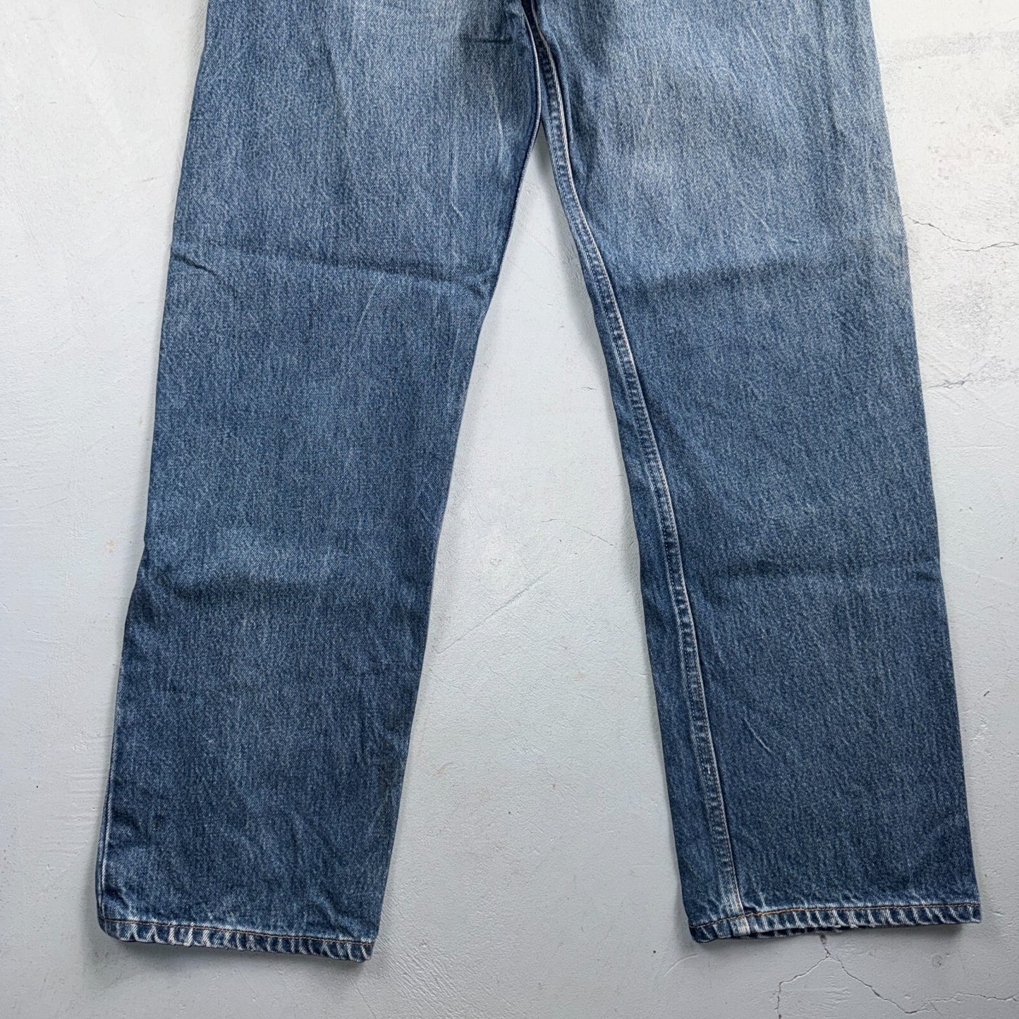Levis 501 Vintage 90s USA XX Straight Leg Jeans Blue Light Wash 34x33 Act 31x28
