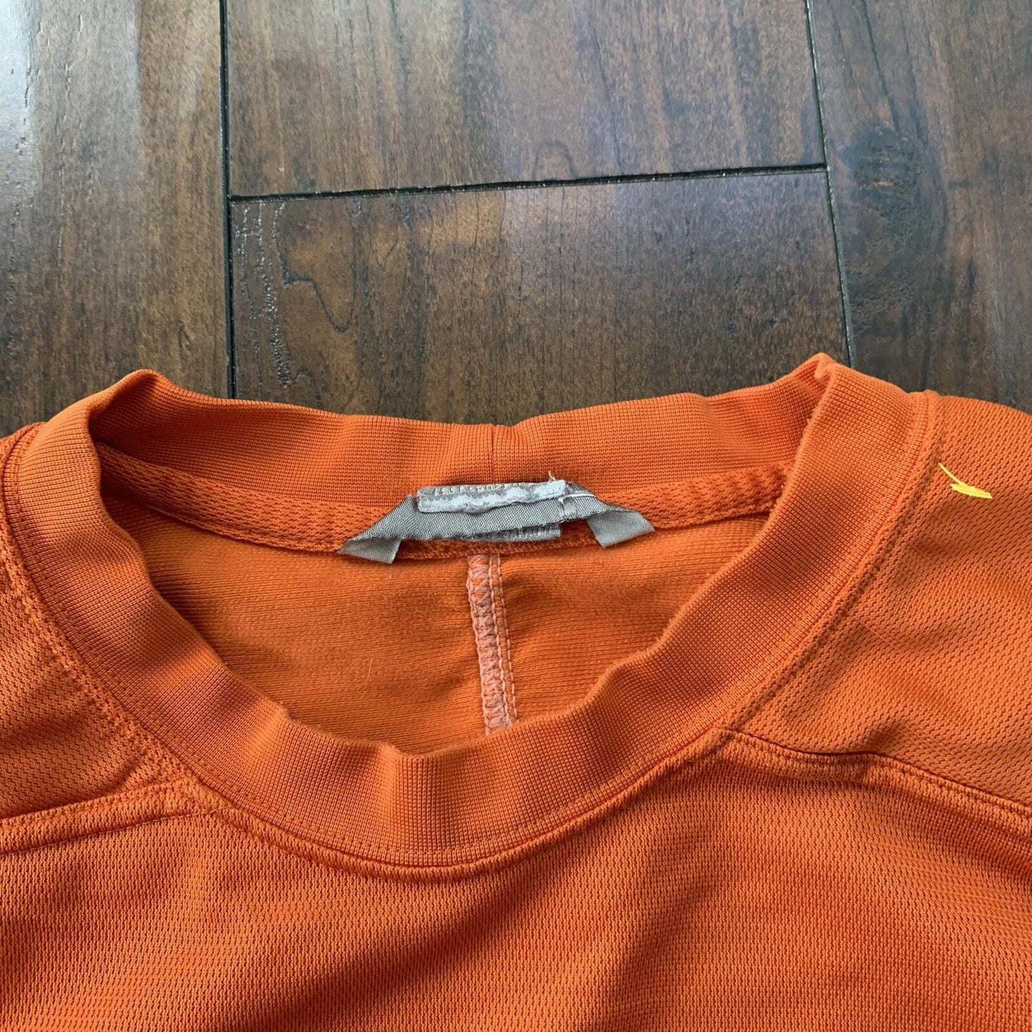 Vintage Nike Y2K Jersey T Shirt Soccer Football Sports Orange Running 2000s