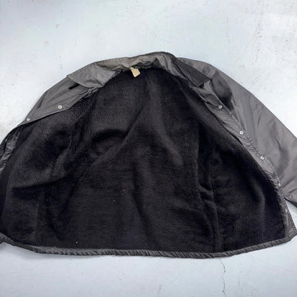 Champion Rare Vintage 70s Button Up Black Coach Windbreaker Lined Dallas Booster