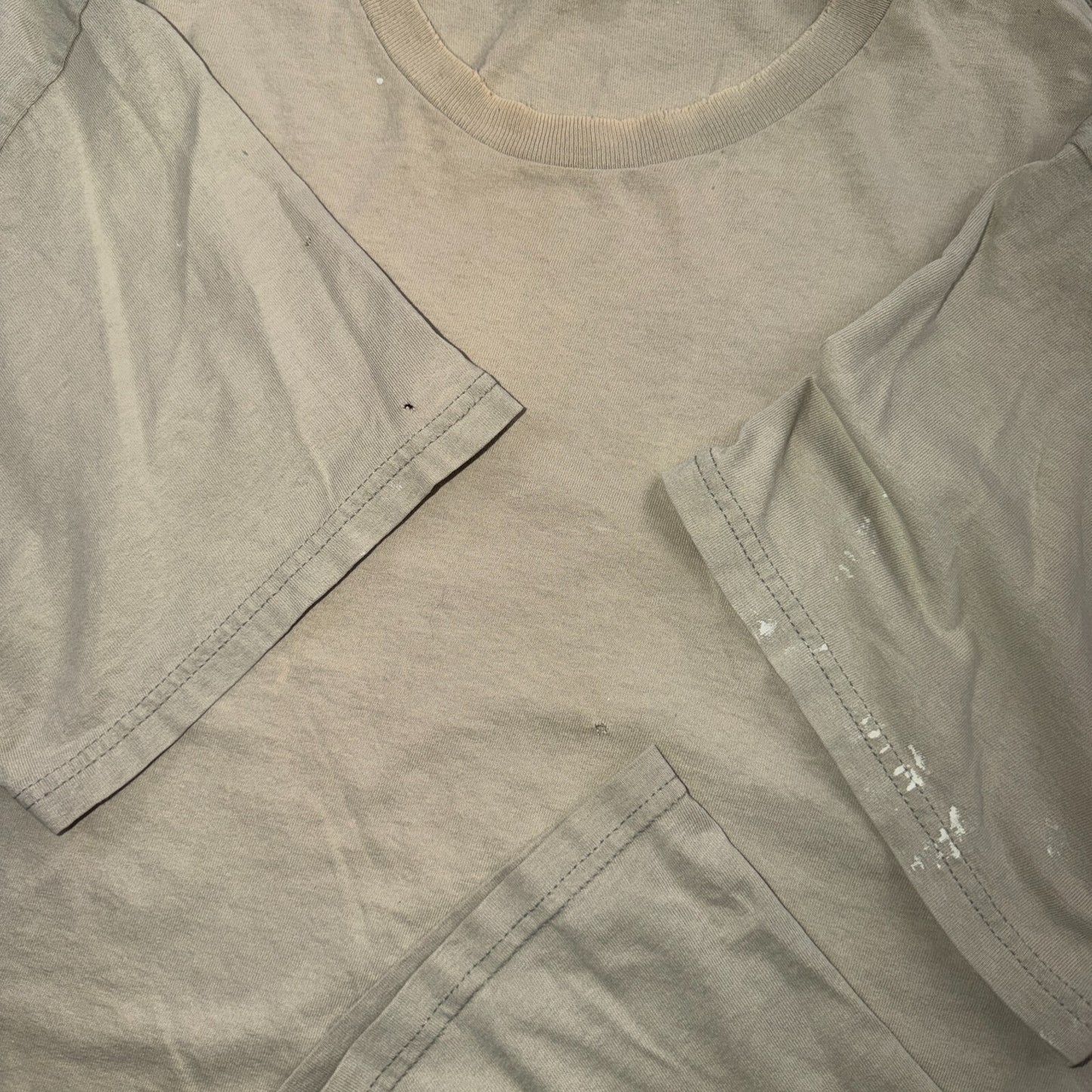 Nike Tan Swoosh Basic 90s VTG T Shirt 1990s USA Gym Boxy Fit Cool Travis Scott