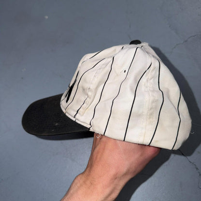 Brooklyn New York Pin Stripe VTG Hat Baseball Cap Snapback NYC Sports Cool