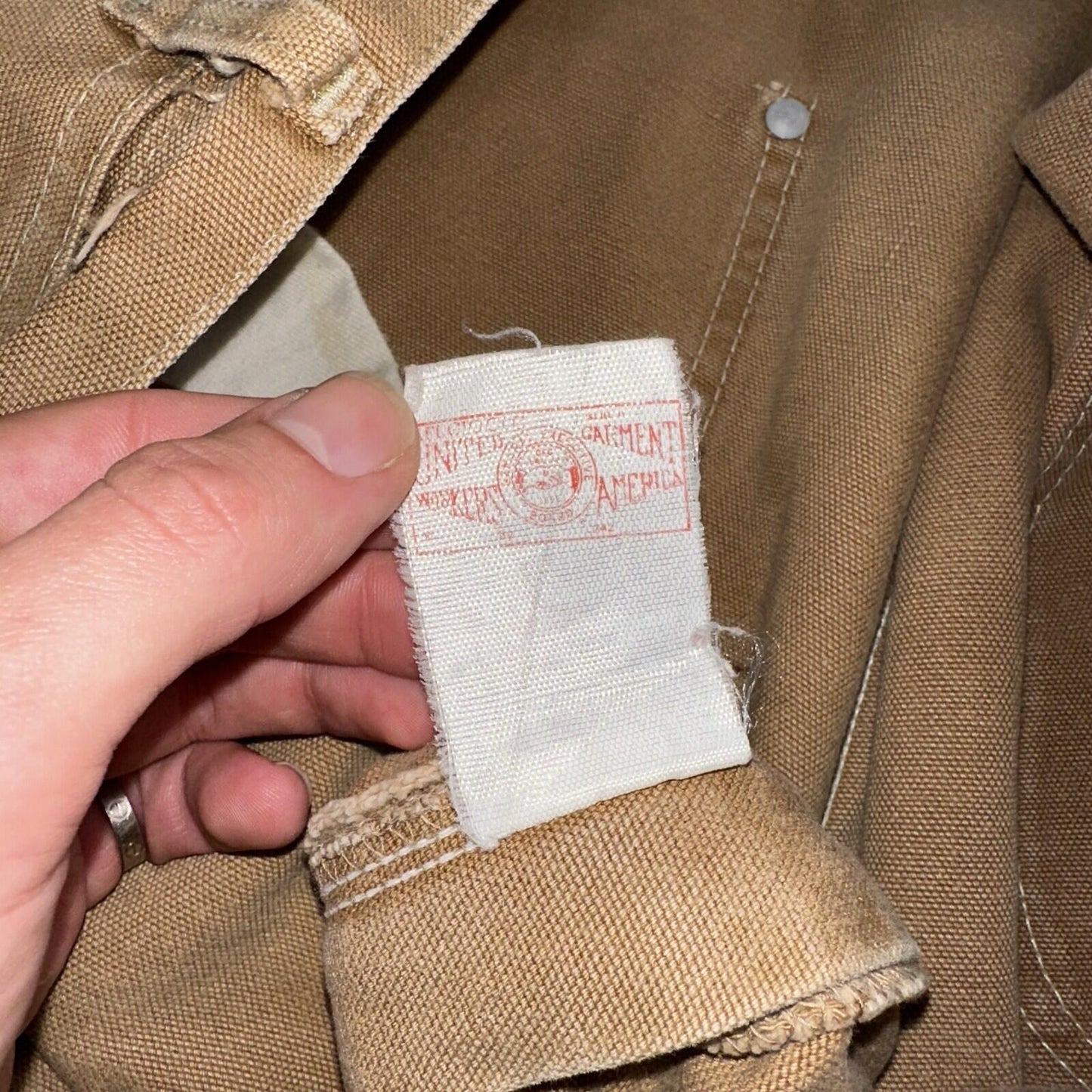Carhartt 1989 VTG Double Knee Carpenter 80s Pants USA B01 Brown 42x32 Act 40x30