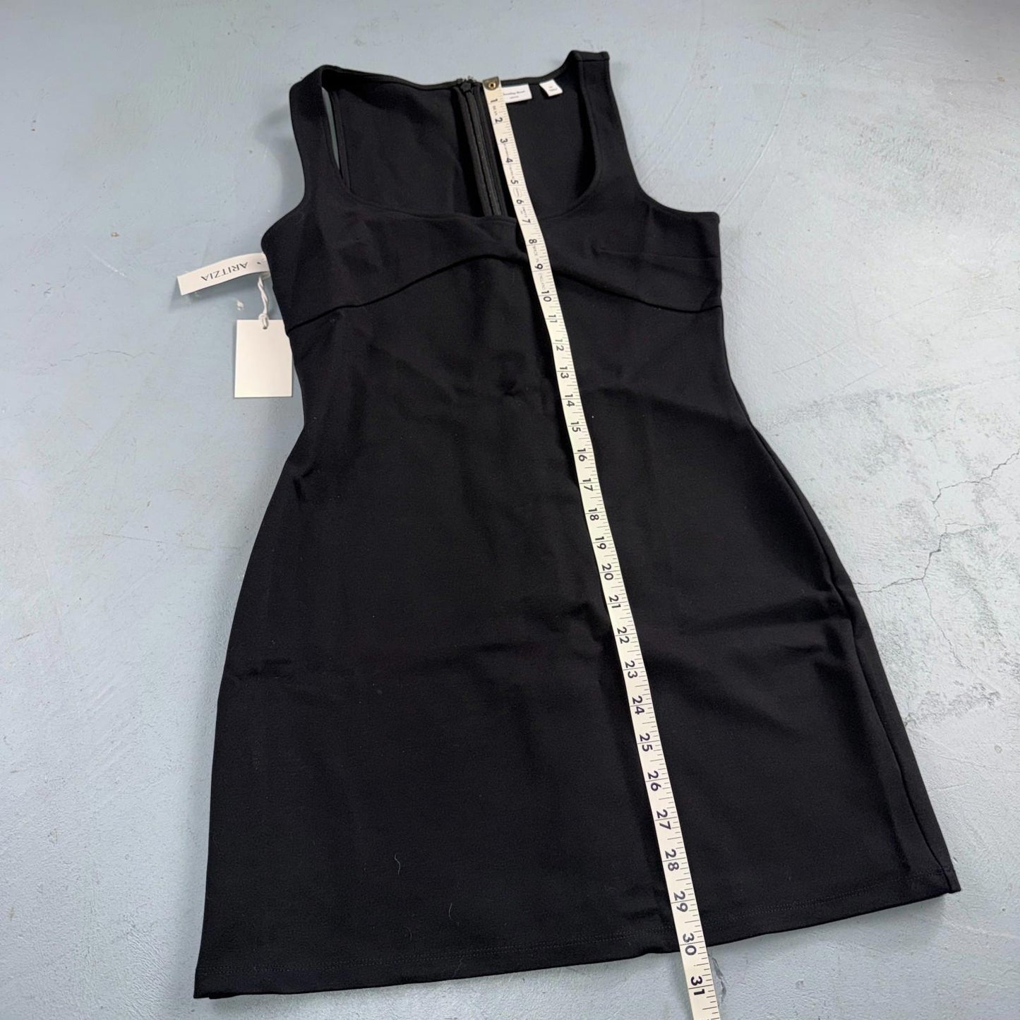 Aritzia Sunday Best Caruso Black Mini Dress Women’s Licorice Ponte Dress