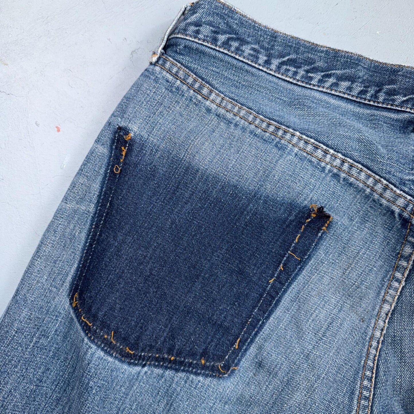 Levis 501 Big E Vintage 60s Redline Selvedge USA XX 1960s Jeans 36x32 Act 33x28