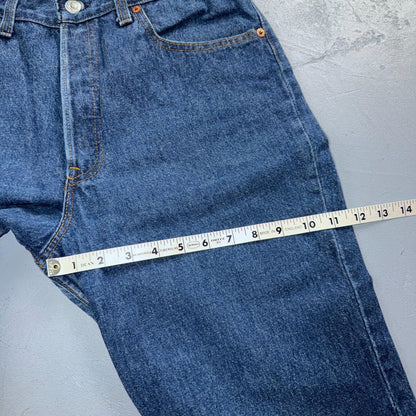 Levis 501 Vintage 80s USA XX Straight Leg Jeans High Rise Sz 13 Womens Act 27x31